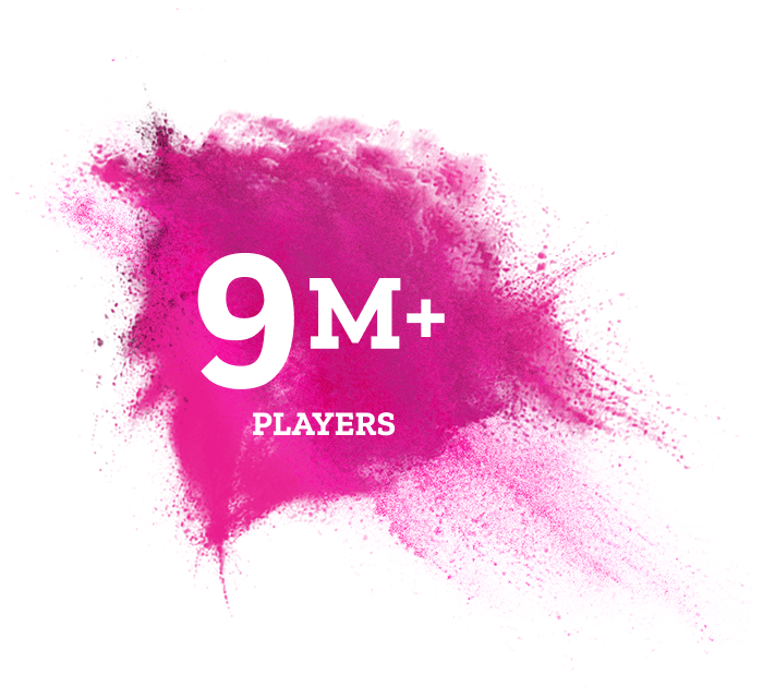 9M+ Players